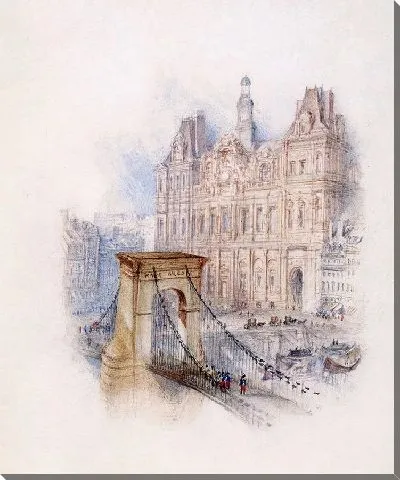 Картина Мэрия Парижа