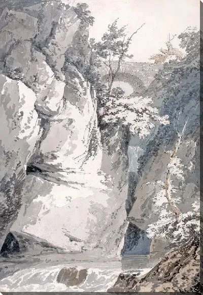 Картина На берегу озера Комо