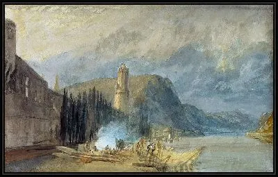 Картина Римская башня, Андернах