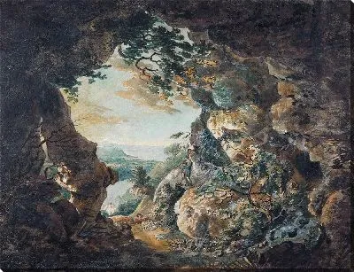 Картина Устье реки Эйвон, недалеко от Бристоля, вид со скал ниже Клифтона