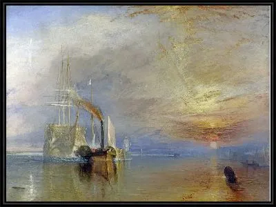 Картина «Сражающийся «Темирер», 1839 г.