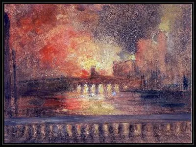 Сожжение здания парламента