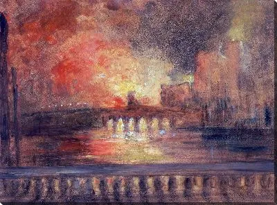 Сожжение здания парламента