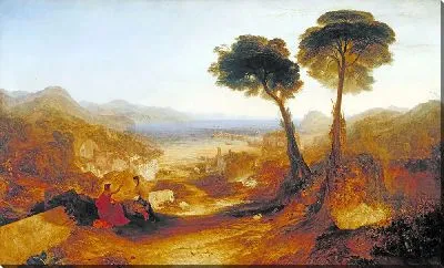 Картина Залив Байи с Аполлоном и Сивиллой