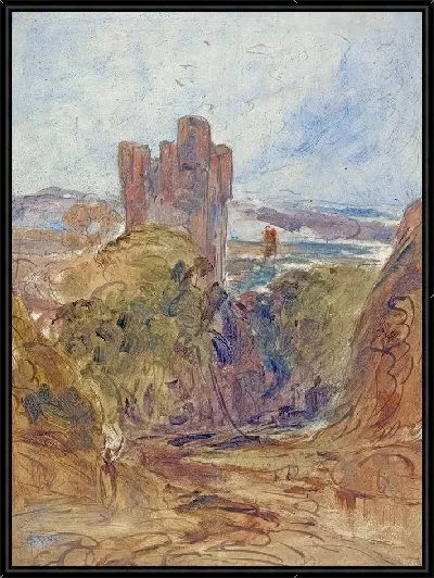 Картина Замок Танталлон, исследование