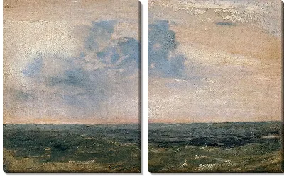 Картина Исследование моря и неба, остров Уайт