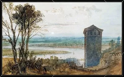 Картина Вайсентурм и памятник Хошу