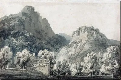 Картина Водопад Лодор, Камберленд