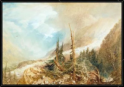 Картина Долина Шамуни