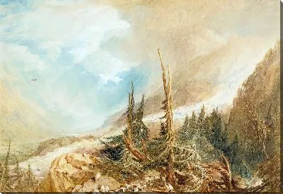 Картина Долина Шамуни