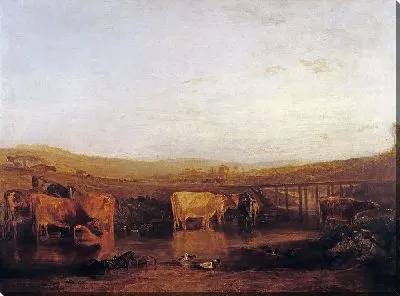 Картина Союз Темзы и Изиды ('Дорчестер Мид, Оксфордшир)