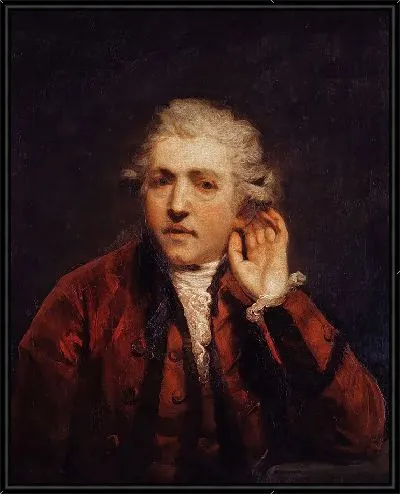 Картина Автопортрет в образе глухого человека