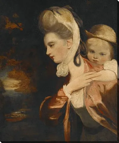 Картина Миссис Пэйн Галлауэй и ребенок