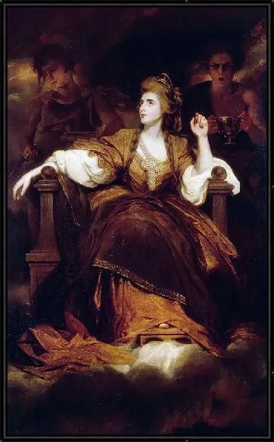 Картина Миссис Сиддонс в роли трагической музы