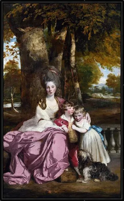 Картина Леди Элизабет Дельме и ее дети