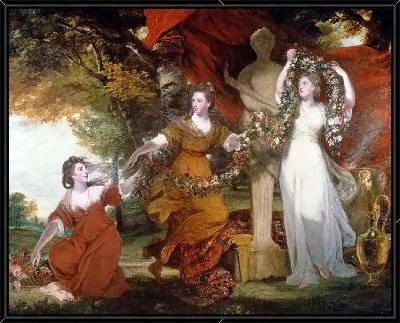 Три грации украшают Герму Гименея