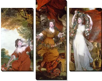 Три грации украшают Герму Гименея