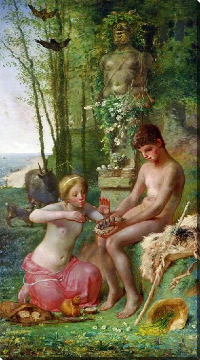 Картина Весна (Дафнис и Хлоя)