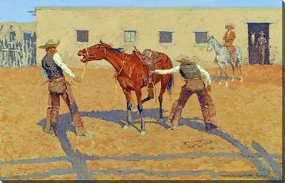 Картина Его первый урок