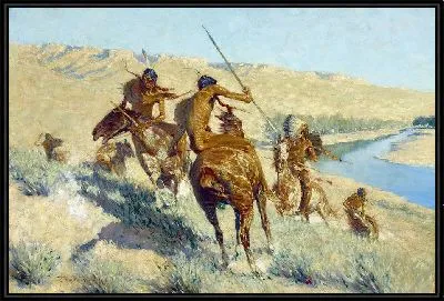 Картина Эпизод с Buffalo Gun