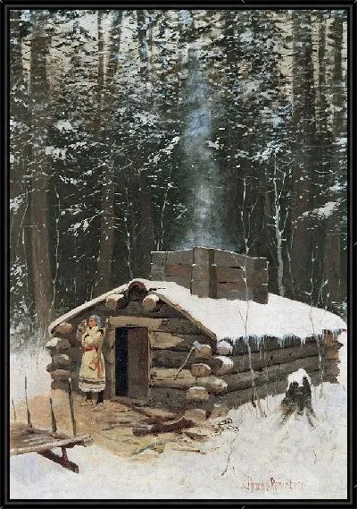 Картина Хижина Антуана