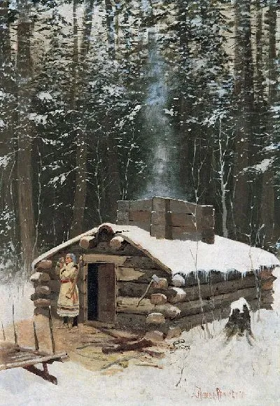 Картина Хижина Антуана