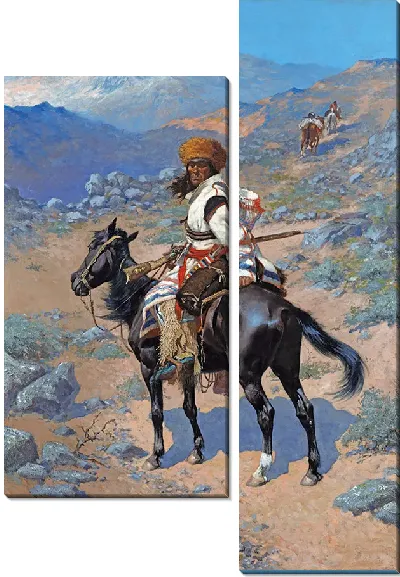 Картина Индеец-охотник