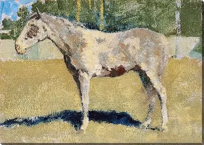 Картина Безымянный конный этюд 8