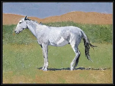 Картина Безымянный конный этюд 5