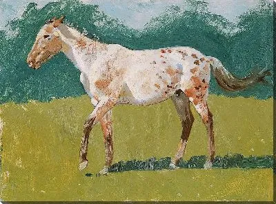 Картина Безымянный конный этюд 4