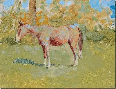 Картина Безымянный конный этюд 1