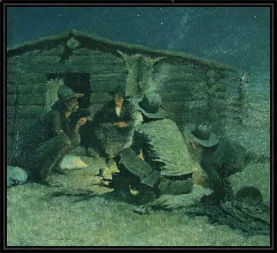 Картина Без названия (возможно, «Сигарета»)