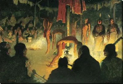 Картина Танец Солнца