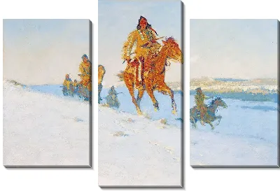 Картина Снежная тропа