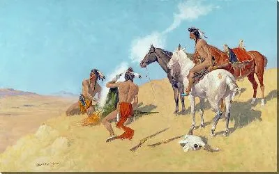 Картина Дымовой сигнал