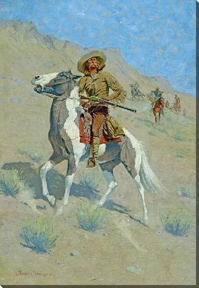 Картина Разведчик