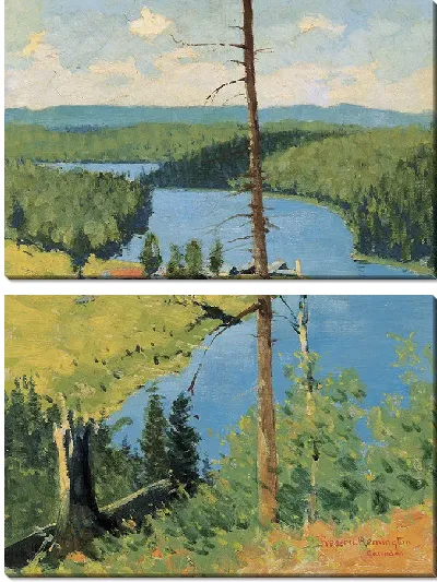 Картина Страна лосей