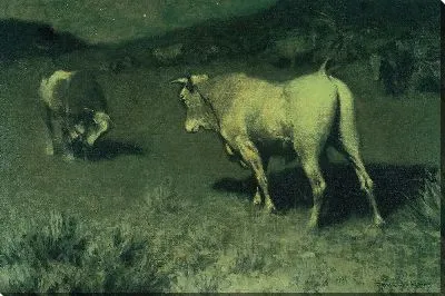 Картина Стон быков