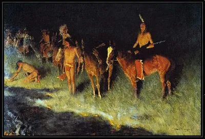 Пожар в траве