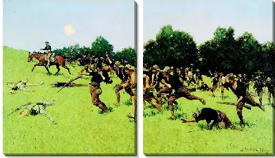 Картина The Charge of the Rough Riders