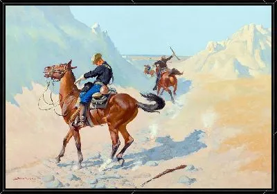 Картина Авангард, или Военная жертва (Засада)