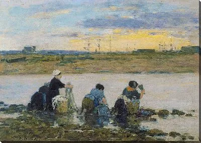 Картина Прачки у реки