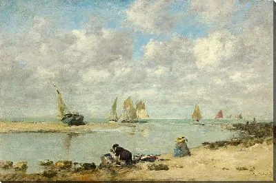 Картина Прачка возле Трувиля