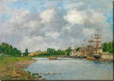 Картина Вид на порт Сен-Валери-сюр-Сомма