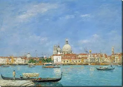 Венеция, Санта-Мария-делла-Салюте из Сан-Джорджо.