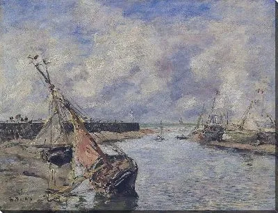 Картина Трувиль-Довиль – Отлив