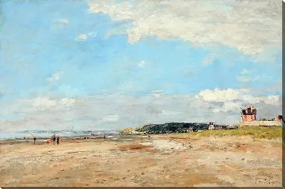 Картина Пляж в Бенервилле, отлив