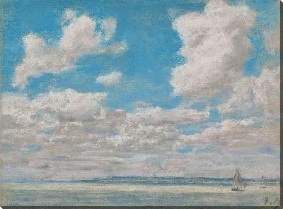 Морской пейзаж с открытым небом