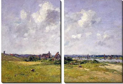 Картина Песчаные дюны, Этаплес
