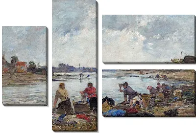 Прачки на берегу Тука